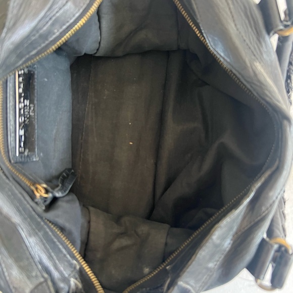 Balenciaga Black Leather Motorcycle city bag with Brass Accent - Picture 6 of 11